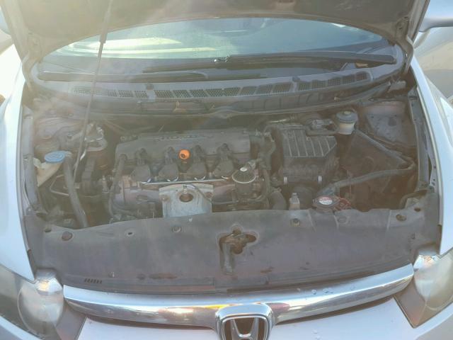 1HGFA16856L091995 - 2006 HONDA CIVIC EX SILVER photo 7