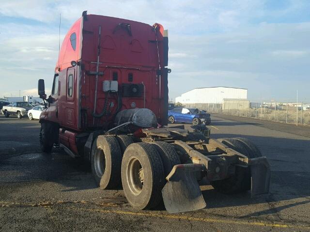 1FUJGLDRXBSAY5653 - 2011 FREIGHTLINER CASCADIA 1 RED photo 3