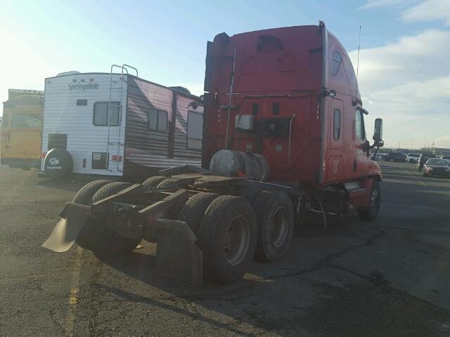 1FUJGLDRXBSAY5653 - 2011 FREIGHTLINER CASCADIA 1 RED photo 4