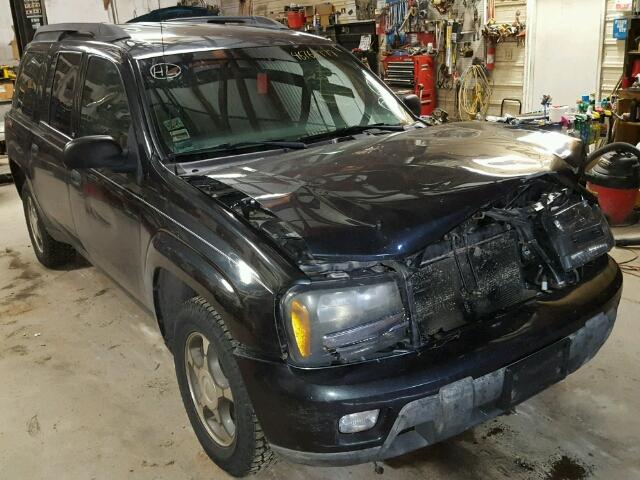 1GNET16S546125551 - 2004 CHEVROLET TRAILBLAZE BLACK photo 1