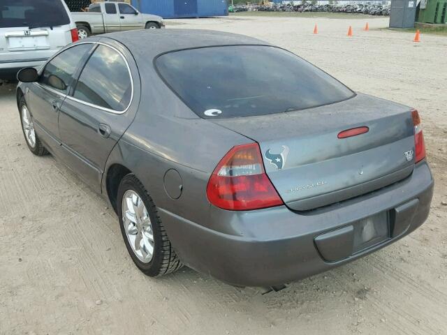 2C3HE66G84H686161 - 2004 CHRYSLER 300M GRAY photo 3