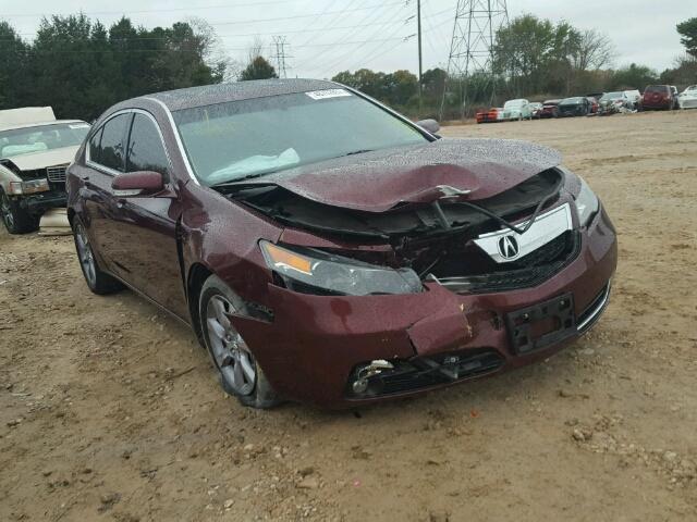 19UUA8F22DA010164 - 2013 ACURA TL BURGUNDY photo 1