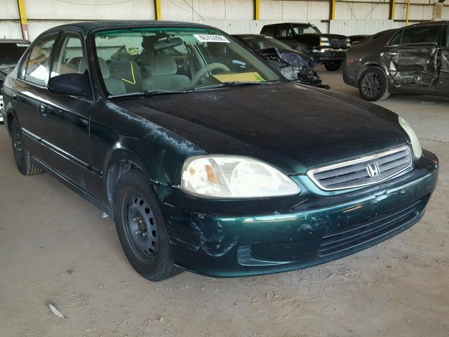 2HGEJ6612YH605619 - 2000 HONDA CIVIC BASE Yaşıl foto 1