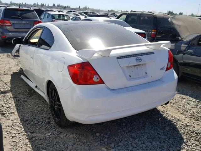 JTKDE177770195870 - 2007 TOYOTA SCION TC 白色 照片 3