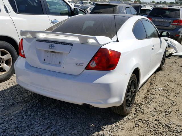 JTKDE177770195870 - 2007 TOYOTA SCION TC 白色 照片 4