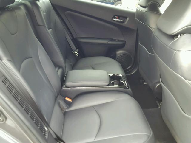 JTDKARFPXH3017686 - 2017 TOYOTA PRIUS PRIM შავი ფოტო 6