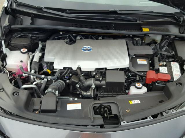 JTDKARFPXH3017686 - 2017 TOYOTA PRIUS PRIM შავი ფოტო 7