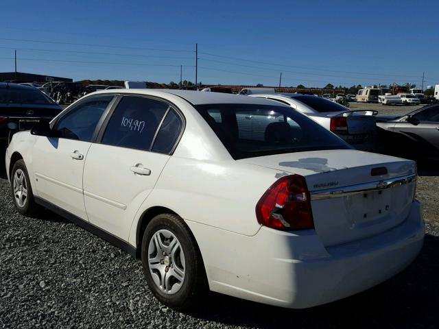 1G1ZS58F27F146181 - 2007 CHEVROLET MALIBU LS WHITE photo 3