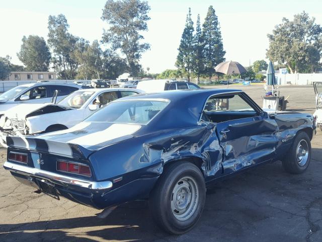 124379L526019 - 1969 CHEVROLET CHEV BLUE photo 4