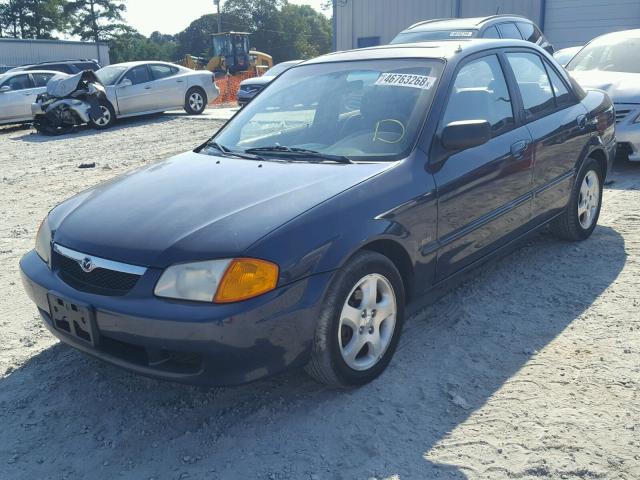 JM1BJ221XX0170349 - 1999 MAZDA PROTEGE ES 蓝色 照片 2