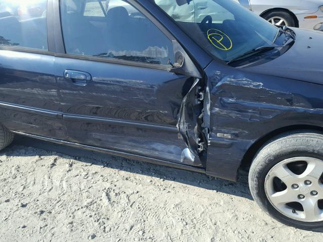 JM1BJ221XX0170349 - 1999 MAZDA PROTEGE ES 蓝色 照片 9