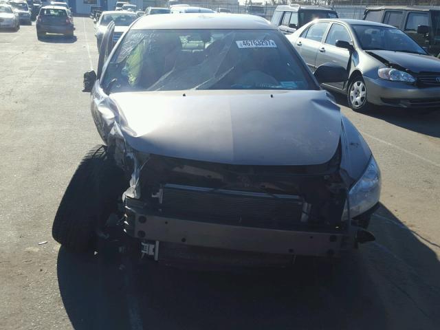 1G1ZB5E18BF342448 - 2011 CHEVROLET MALIBU LS გრაფიტი ფოტო 7