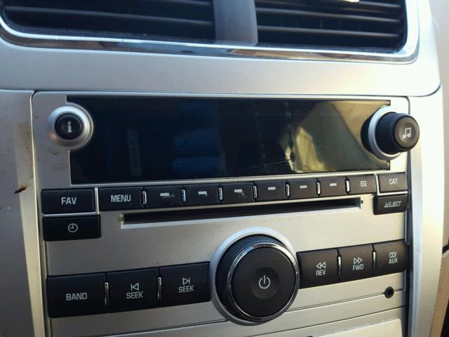 1G1ZB5E18BF342448 - 2011 CHEVROLET MALIBU LS გრაფიტი ფოტო 9