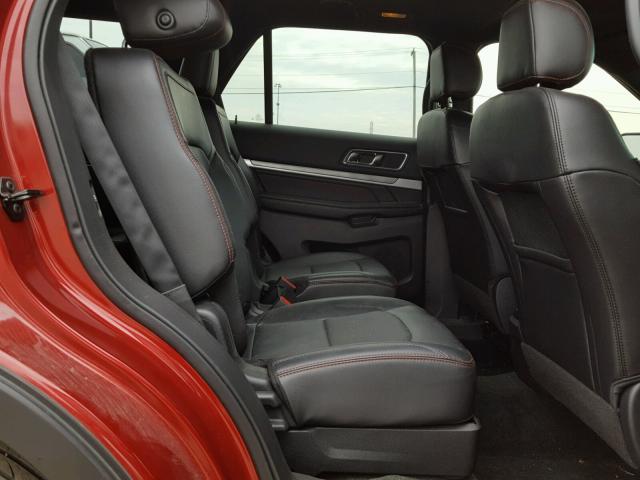 1FM5K8GT3GGC32538 - 2016 FORD EXPLORER S 红色 照片 6