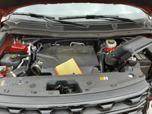 1FM5K8GT3GGC32538 - 2016 FORD EXPLORER S 红色 照片 7