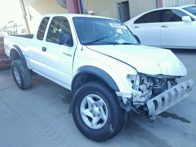 5TESN92N54Z342900 - 2004 TOYOTA TACOMA XTR WHITE photo 1