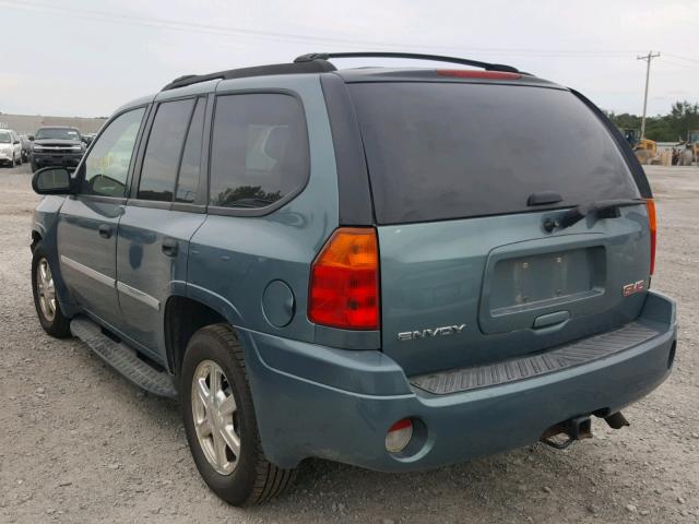 1GKDT33S792105065 - 2009 GMC ENVOY SLE BLUE photo 3