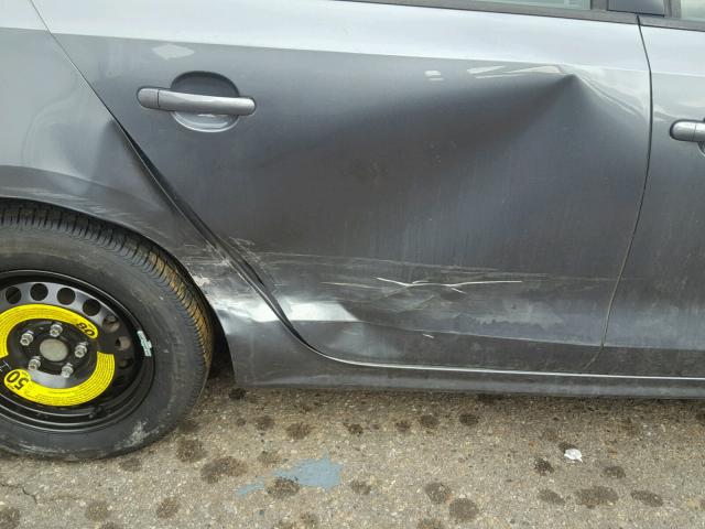 3VW1K7AJ1DM301133 - 2013 VOLKSWAGEN JETTA BASE GRAY photo 9