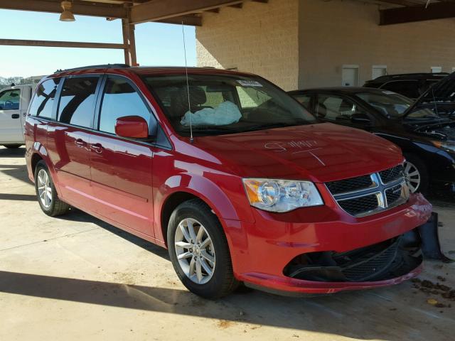 2C4RDGCG9DR738792 - 2013 DODGE GRAND CARA RED photo 1