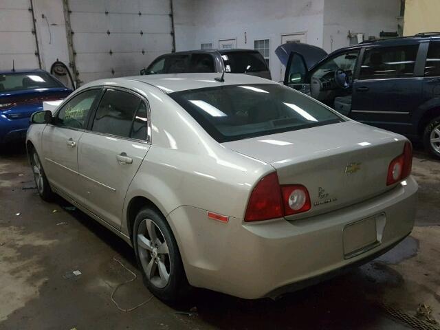 1G1ZC5E19BF390098 - 2011 CHEVROLET MALIBU 1LT GOLD photo 3