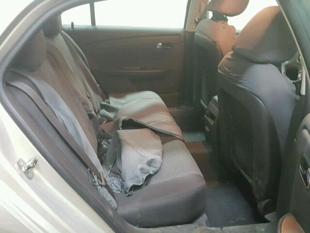 1G1ZC5E19BF390098 - 2011 CHEVROLET MALIBU 1LT GOLD photo 6