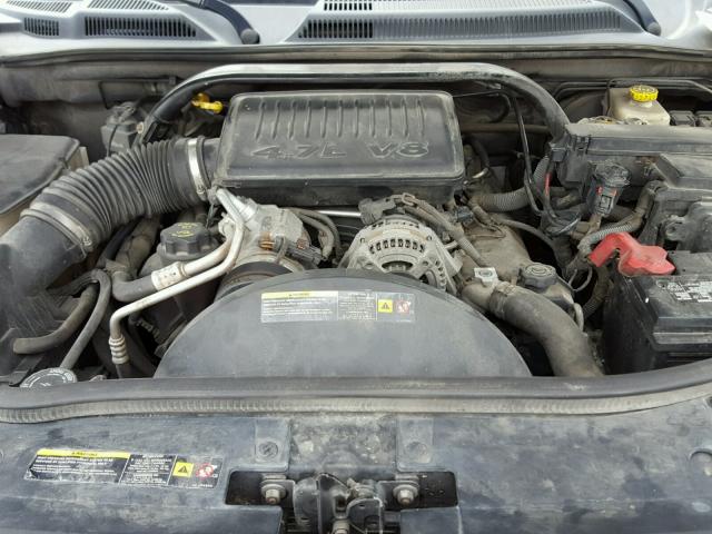 1J8HG48N76C198419 - 2006 JEEP COMMANDER Mavi foto 7