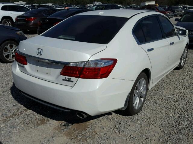 1HGCR3F9XEA035898 - 2014 HONDA ACCORD TOU WHITE photo 4