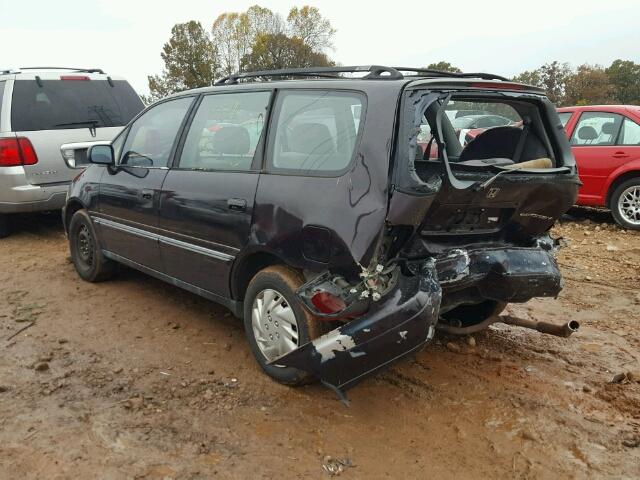 JHMRA1841VC019310 - 1997 HONDA ODYSSEY BA PURPLE photo 3