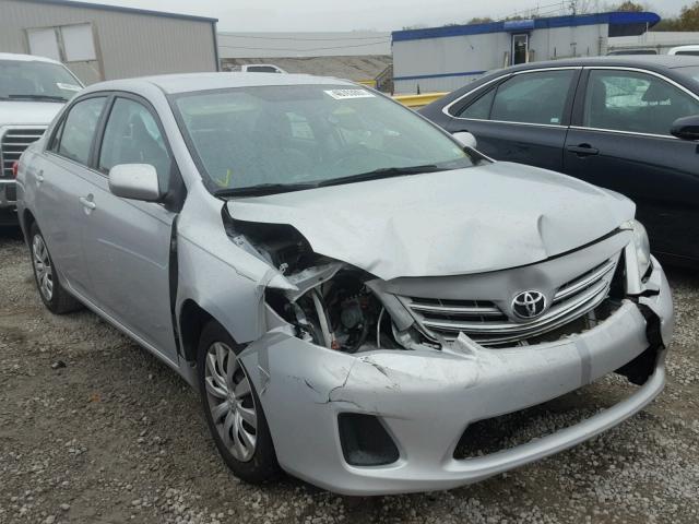 2T1BU4EE1DC963610 - 2013 TOYOTA COROLLA BA SILVER photo 1