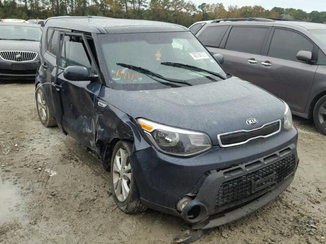 KNDJP3A51F7131918 - 2015 KIA SOUL + BLUE photo 1