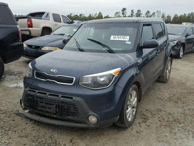 KNDJP3A51F7131918 - 2015 KIA SOUL + BLUE photo 2