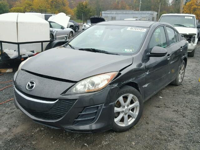 JM1BL1SG2A1137713 - 2010 MAZDA 3 I BLACK photo 2