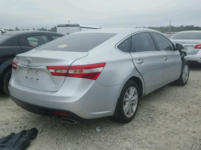 4T1BK1EB4DU051532 - 2013 TOYOTA AVALON BAS SILVER photo 4