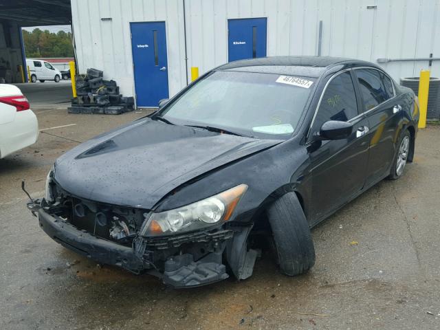 1HGCP36809A019373 - 2009 HONDA ACCORD EXL BLACK photo 2