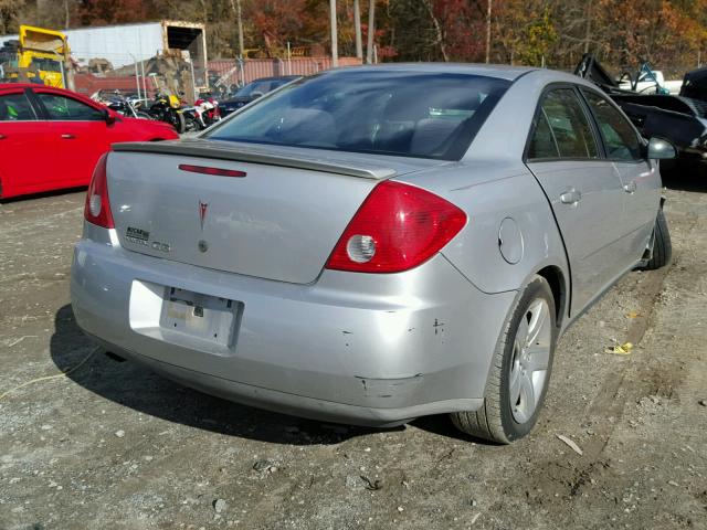 1G2ZG58B074127084 - 2007 PONTIAC G6 BASE SILVER photo 4