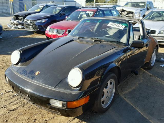 WP0BB2963LS460221 - 1990 PORSCHE 911 BLACK photo 2