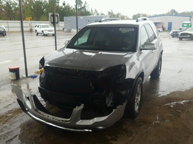 1GKER23D89J110120 - 2009 GMC ACADIA SLT ვერცხლისფერი ფოტო 2