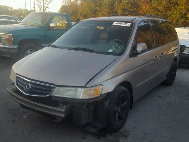 5FNRL18093B002022 - 2003 HONDA ODYSSEY GOLD photo 2