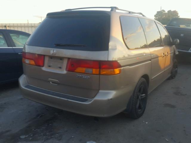 5FNRL18093B002022 - 2003 HONDA ODYSSEY GOLD photo 4