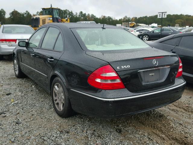 WDBUF56J06A793606 - 2006 MERCEDES-BENZ E 350 BLACK photo 3