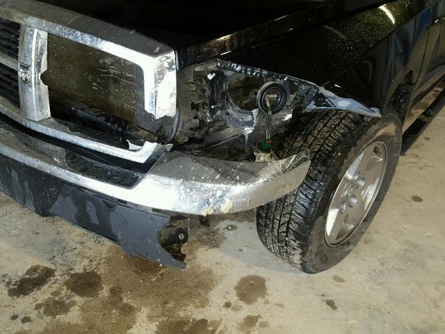 1D7HE48N95S271068 - 2005 DODGE DAKOTA QUA BLACK photo 9