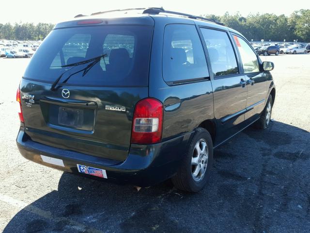 JM3LW28G4Y0126499 - 2000 MAZDA MPV WAGON GREEN photo 4