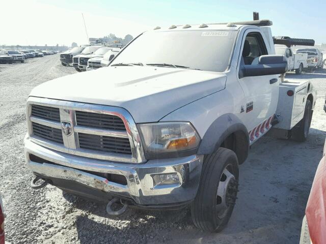 3D6WA6EL8BG610847 - 2011 DODGE RAM 4500 S WHITE photo 2