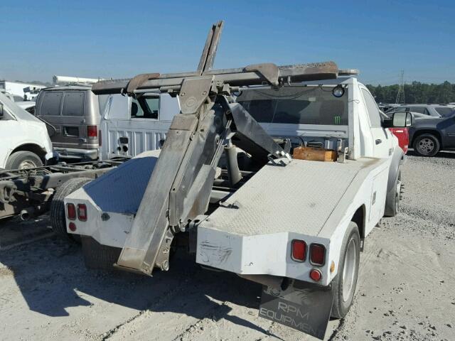 3D6WA6EL8BG610847 - 2011 DODGE RAM 4500 S WHITE photo 4