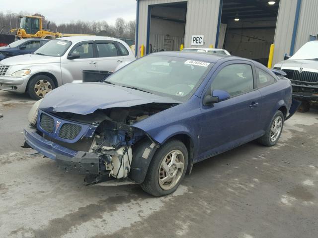 1G2AL15F577224725 - 2007 PONTIAC G5 BLUE photo 2