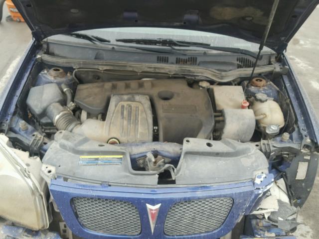 1G2AL15F577224725 - 2007 PONTIAC G5 BLUE photo 7