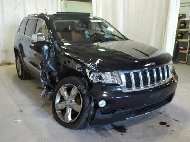 1J4RR6GG1BC654990 - 2011 JEEP GRAND CHER BLACK photo 1