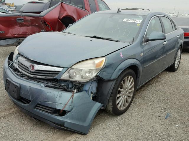 1G8ZX57779F200767 - 2009 SATURN AURA XR BLUE photo 2