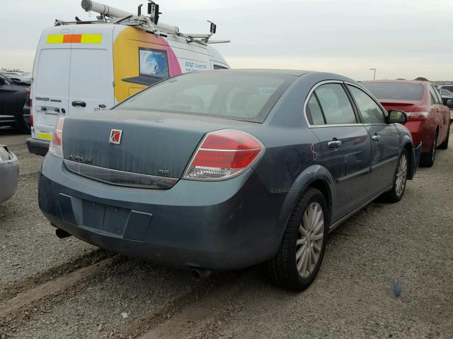 1G8ZX57779F200767 - 2009 SATURN AURA XR BLUE photo 4