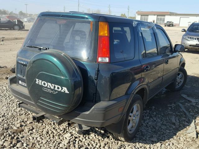 JHLRD1869WC097381 - 1998 HONDA CR-V EX GREEN photo 4